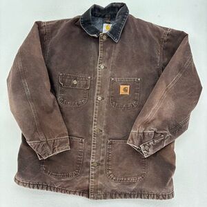 Vintage 2006 Carhartt Brown Men's Jacket